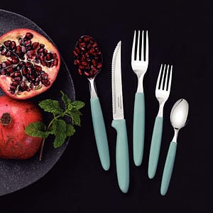 SET CUBIERTOS TRAMONTINA VERDE 23398/288