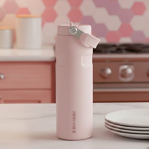 BOTELLA STANLEY AEROLIGHT 24 OZ ROSE QUARTZ