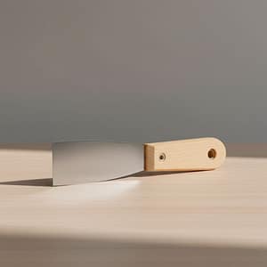 ESPATULA METALICA 1.5″ MANGO DE MADERA LH-4989