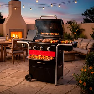 BARBACOA CHAIR-BROIL HIBRIDA GAS + CARBON