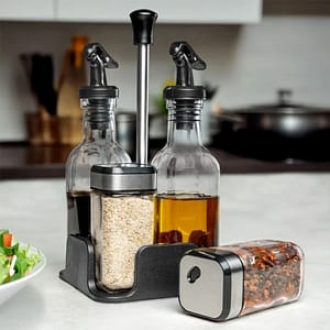 SET ACEITERA VINAGRERA SALERO PIMENTERO 5PZ LH4913