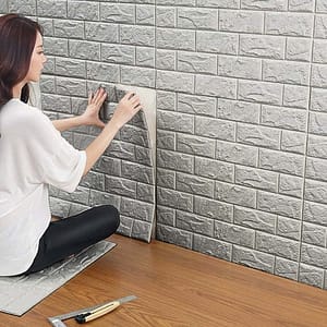 REVESTIMIENTO ADHESIVO PLATEADO 76X70CM LH-4313