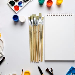 SET DE PINCELES 12 UNIDADES EN BLISTER LH-4484