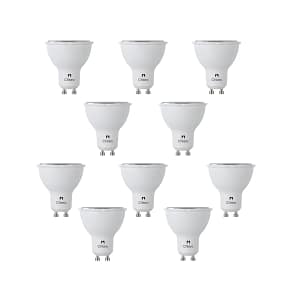 Pack x10 pcs Lampara LED tipo dicroica MR16 7W - Luz Cálida