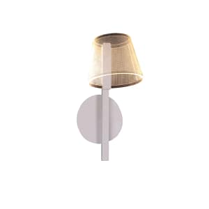 Portátil led de pared - efecto luz flotante - Blanca