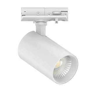 Spot de riel tracklight led 8w 2700K 2 vías 30° BLANCO