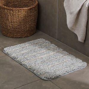 Alfombra De Baño Rayas 40×60