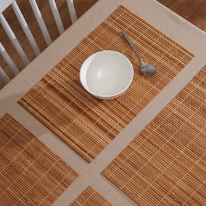 Set x4 Individual Bamboo