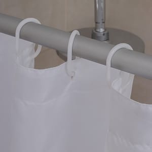 Set x12 Ganchos Cortina De Baño