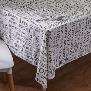 Mantel Navidad De Algodón Fiesta 140×140