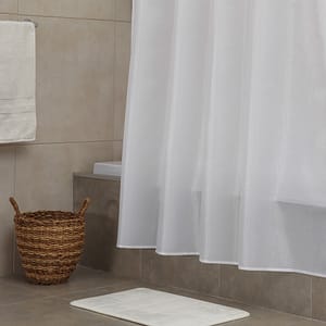 Cortina De Baño Jacquard Diamante 180×180