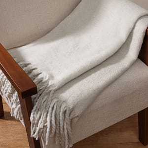 Throw Lana Con Flecos 130×170