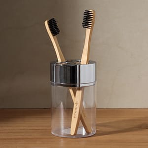 Porta Cepillo Transparente