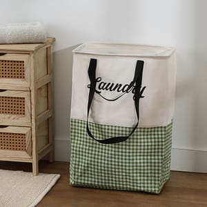 Cesto De Tela Cuadros Para Ropa