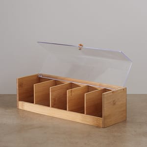 Organizador Para Té Bamboo