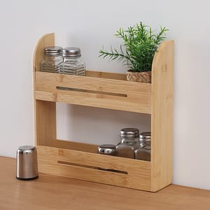 Organizador De Condimentos Bamboo
