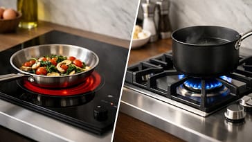 Anafe eléctrico vs gas: cuál conviene más
