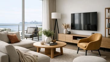 Muebles para living Uruguay: qué elegir