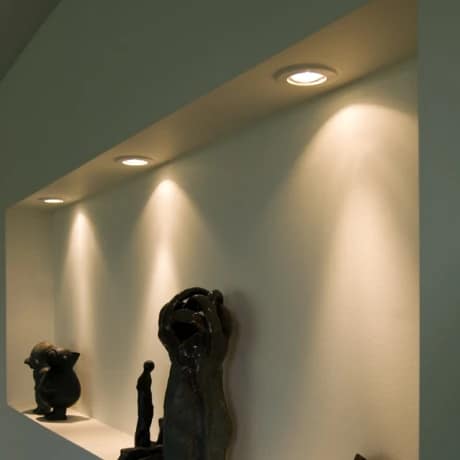 Spot LED 5W MÓVIL, de empotrar redondo, Dimerizable BLANCO - Imagen 2