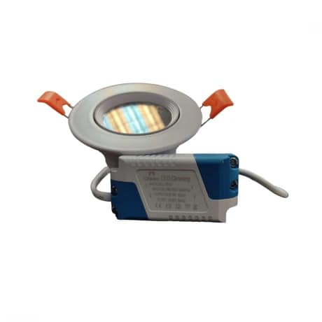 Spot LED 5W MÓVIL, de empotrar redondo, Dimerizable BLANCO - Imagen 3