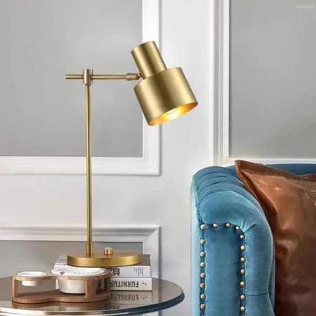 Portátil dorada E27 50cm - Imagen 3