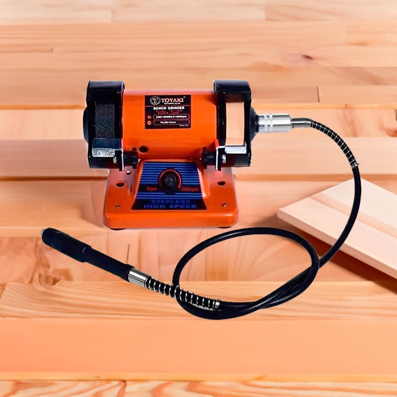 AMOLADORA DE BANCO 3” 250W TOYAKI TK-75M - Imagen 2
