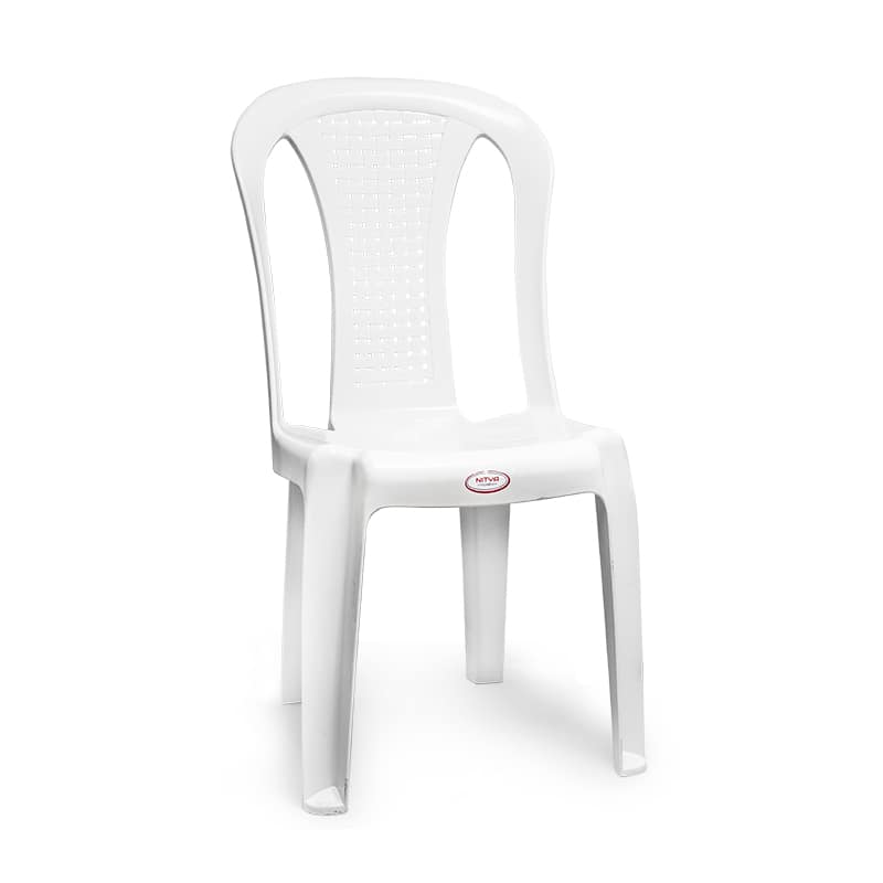 SILLA PLASTICA COLOR BLANCO NITYA - Imagen 10