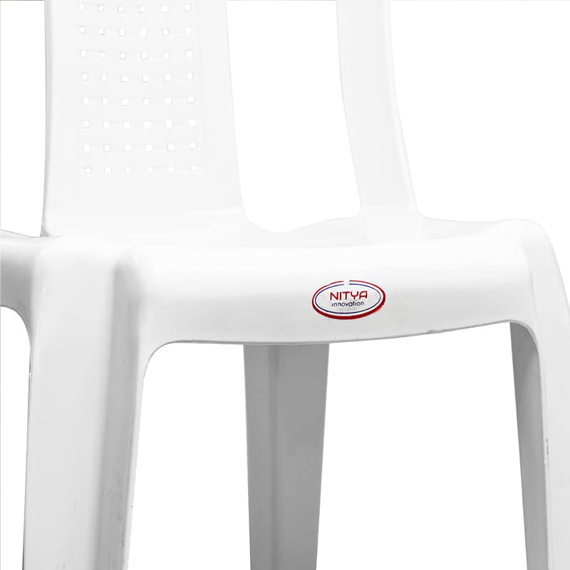 SILLA PLASTICA COLOR BLANCO NITYA - Imagen 8