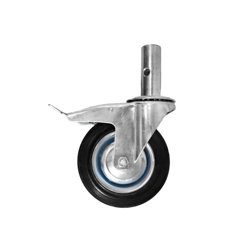 RUEDA 16CM CON FRENO P/ANDAMIO 100 KILOS LH-3461 - Imagen 6