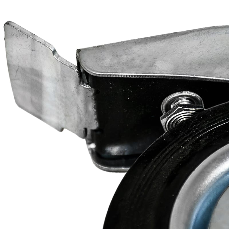 RUEDA 16CM CON FRENO P/ANDAMIO 100 KILOS LH-3461 - Imagen 4