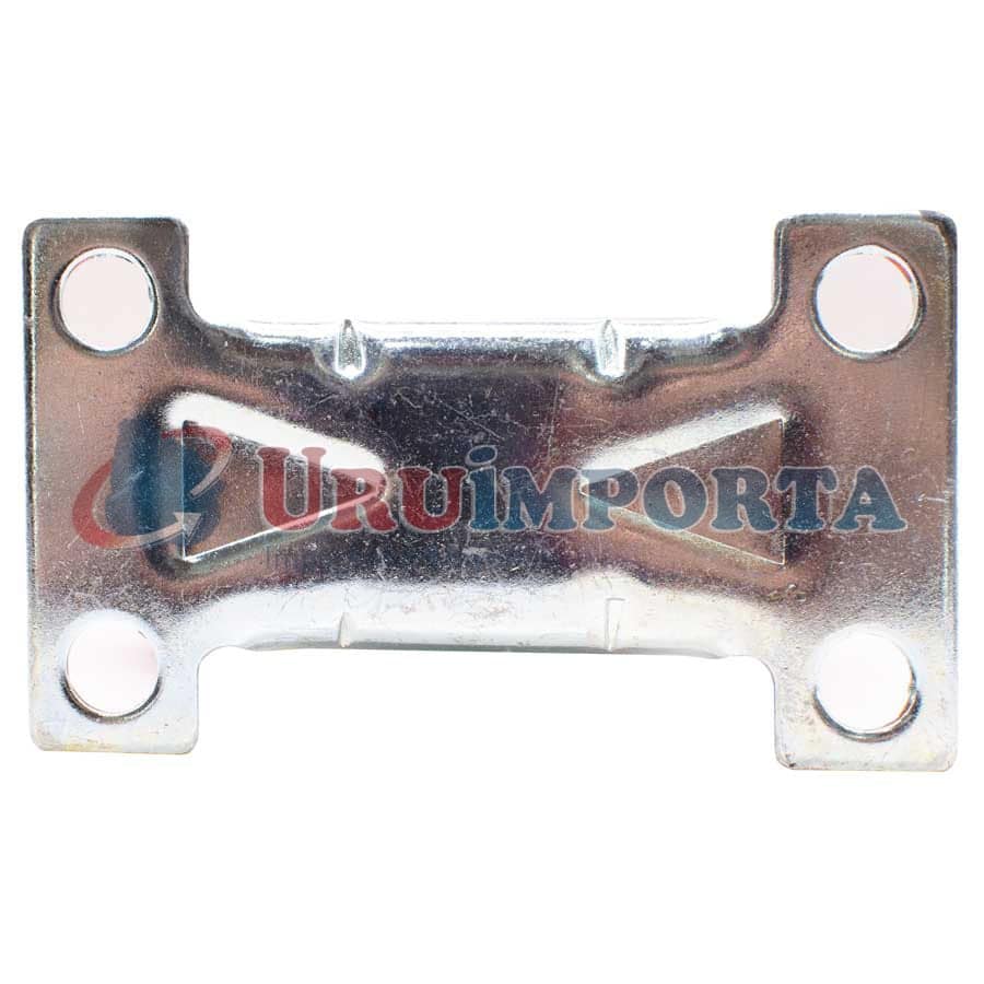 RUEDA BASE METALICA 5″ FIJA COLOR ROJO LH-1692 - Imagen 5