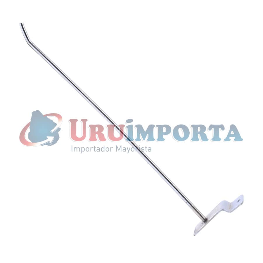 GANCHITO 25CM CROMADO PARA PANEL RANURADO LH-2669 - Imagen 7