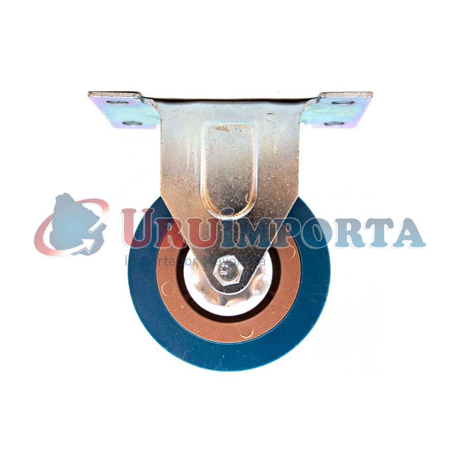 RUEDA FIJA 2 1/2″ DE GOMA-METAL LH-2465 - Imagen 2