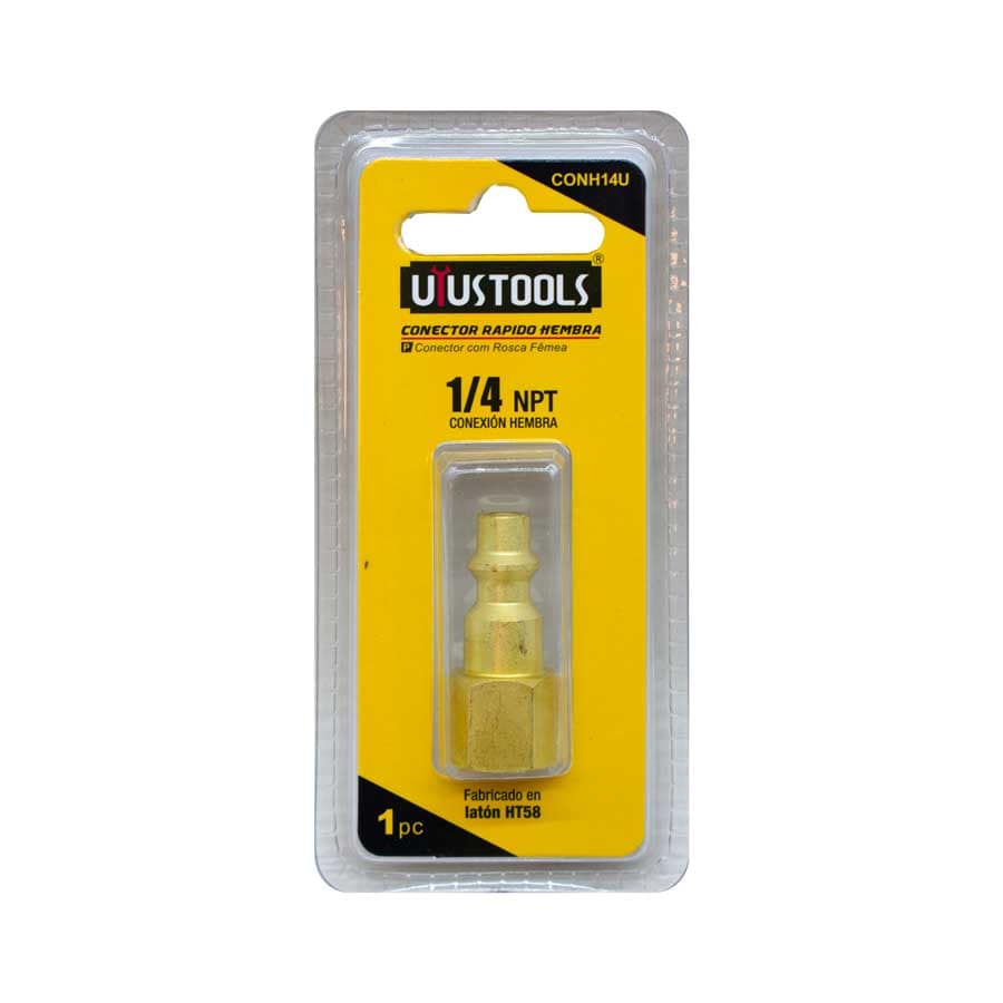 CONECTOR RAPIDO HEMBRA 1/4¨UYUSTOOLS CONH14U - Imagen 4